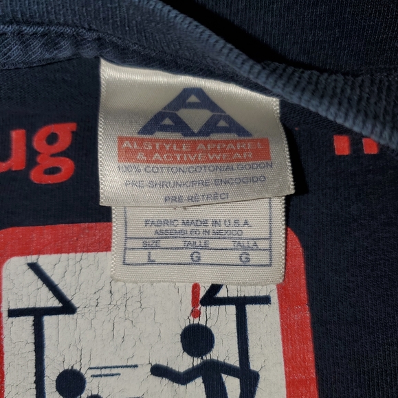 Y2k Gadzooks How Yo Bug Your Neighbor Funny Shirt Size Large Allstyle Tag - Picture 3 of 5